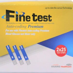 شرائط جهاز السكر فاين تيست Fine Test Strips