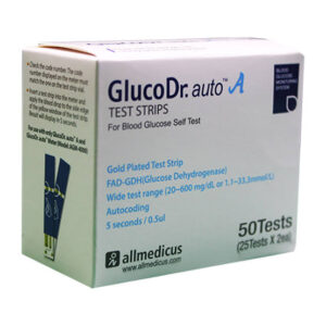 شرائط جهاز السكر جلوكو دكتور أوتو Gluco Dr auto A