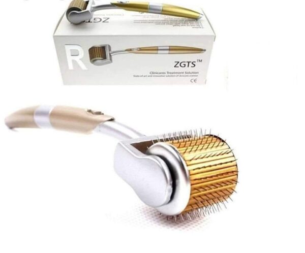 ⁦ديرما رولر ماركة زد جي تي اس ،مقاس 1 مل ،جولد Derma Roller ZGTS Micro needling 1 mm⁩ - الصورة ⁦2⁩