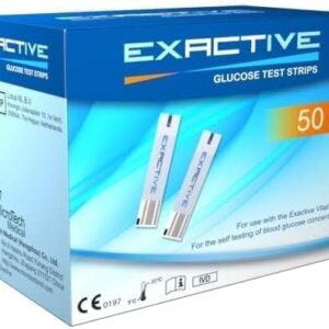 شرائط جهاز السكر اكس اكتيف ExActive Strips ( 50 شريط )