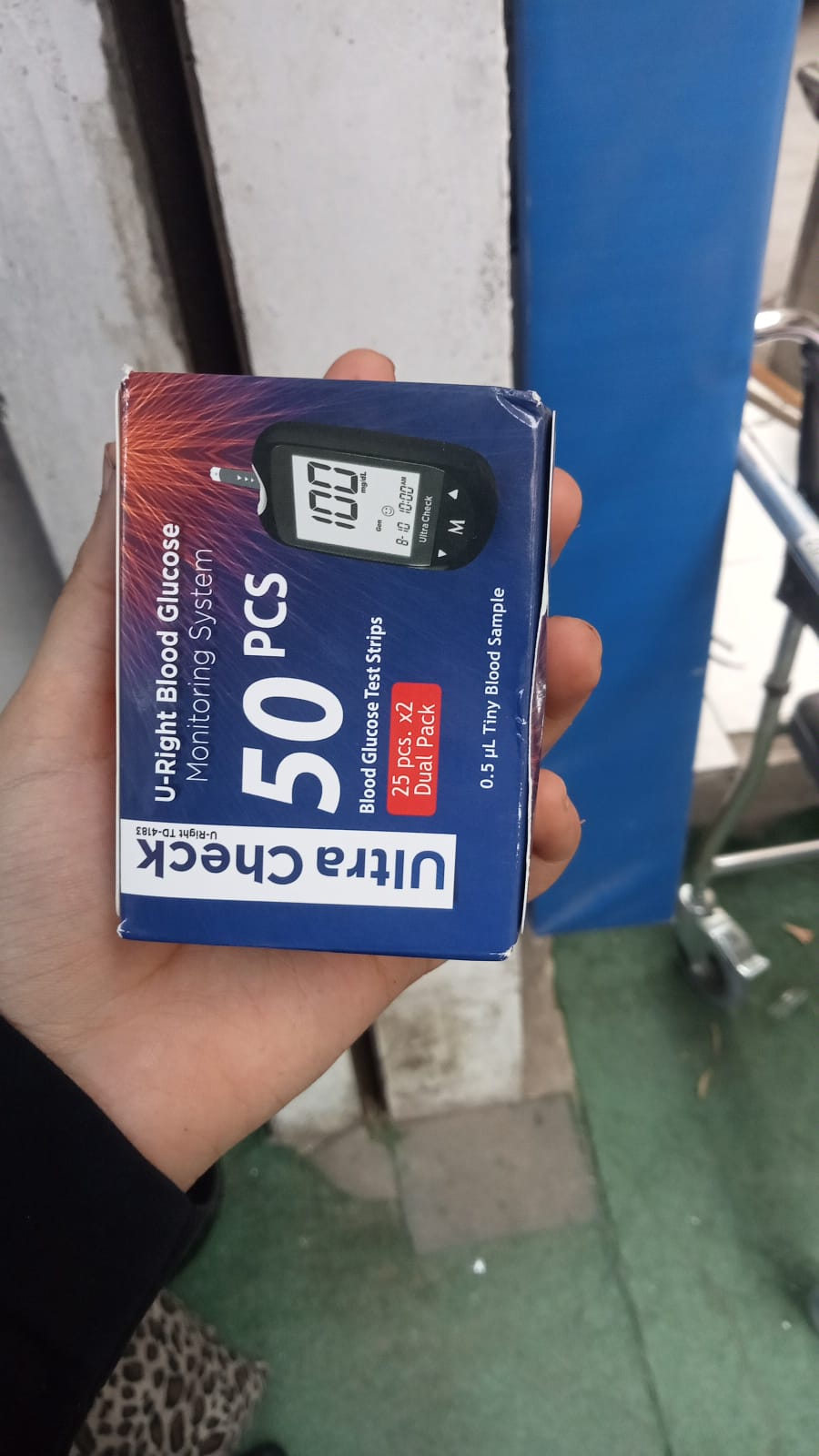 شرائط جهاز السكر الترا تشيك Ultral Check Strips ( 50 شريط ) - الصورة 4