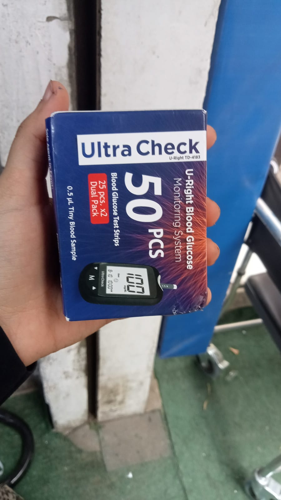 شرائط جهاز السكر الترا تشيك Ultral Check Strips ( 50 شريط )