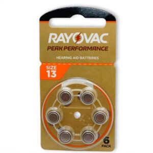 بطارية سماعة اذن ماركة رايوفاك RAYOVAC مقاس 13