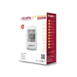 جهاز سكر الترا لايف جو® Ultral life go + علبة شرائط 25 شريط هدية
