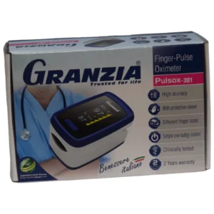 جهاز قياس نسبة الأكسجين فى الدم ماركة جرانزيا Granzia PULSOX-301 الإيطالية مستورد ضمان سنتين
