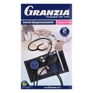 جهاز قياس ضغط الدم ( هوائي ) ماركة جرانزيا Granzia Palmotens S-Plus الايطالية مستورد + سماعة طبيب هدية ضمان سنتين