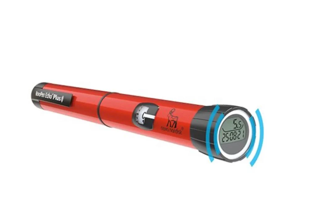 قلم انسولين نص وحدة نوفو بن ايكو بلس Novo Pen Echo Plus ديجيتال يعمل بتطبيق موبايل - الصورة 4