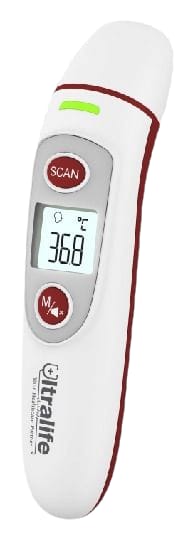 ترمومتر ديجيتال للجبهة و الإذن ماركة الترا لايف Ultralife الألمانية ضمان 3 سنوات - الصورة 2