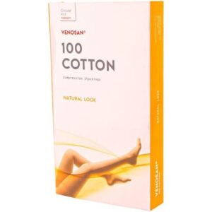 شراب دوالى ماركة فينوسان Venosan سويسرى الصنع مستورد فوق الركبة طرف سيليكون نسبة الضغط V101 ( وقائى )