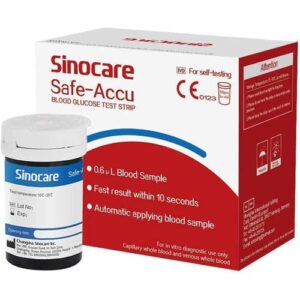 شرائط جهاز السكر سينو كير SinoCare ( 50 شريط )
