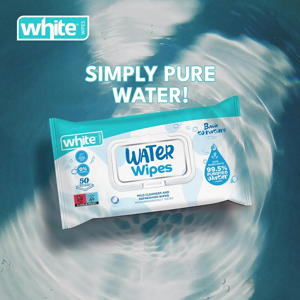وايت مناديل مبللة للاطفال 50 قطعة - الصورة 7