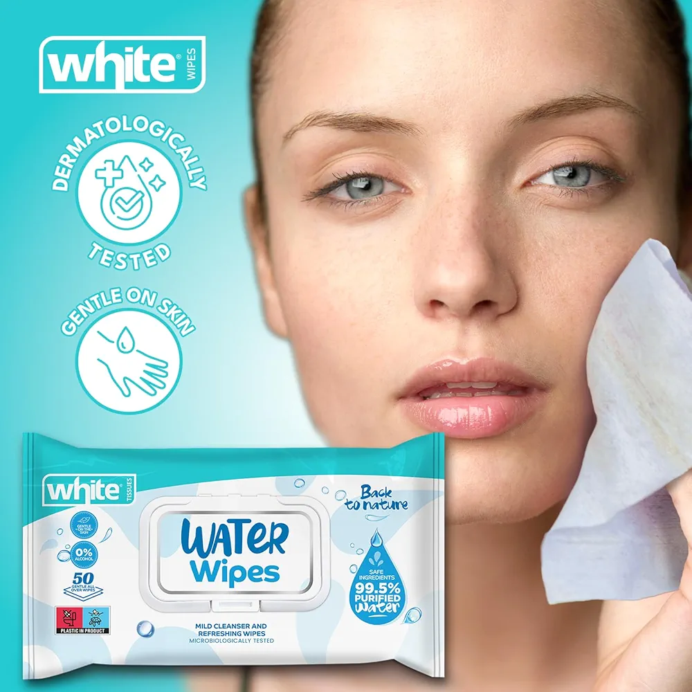 وايت مناديل مبللة للاطفال 50 قطعة - الصورة 4