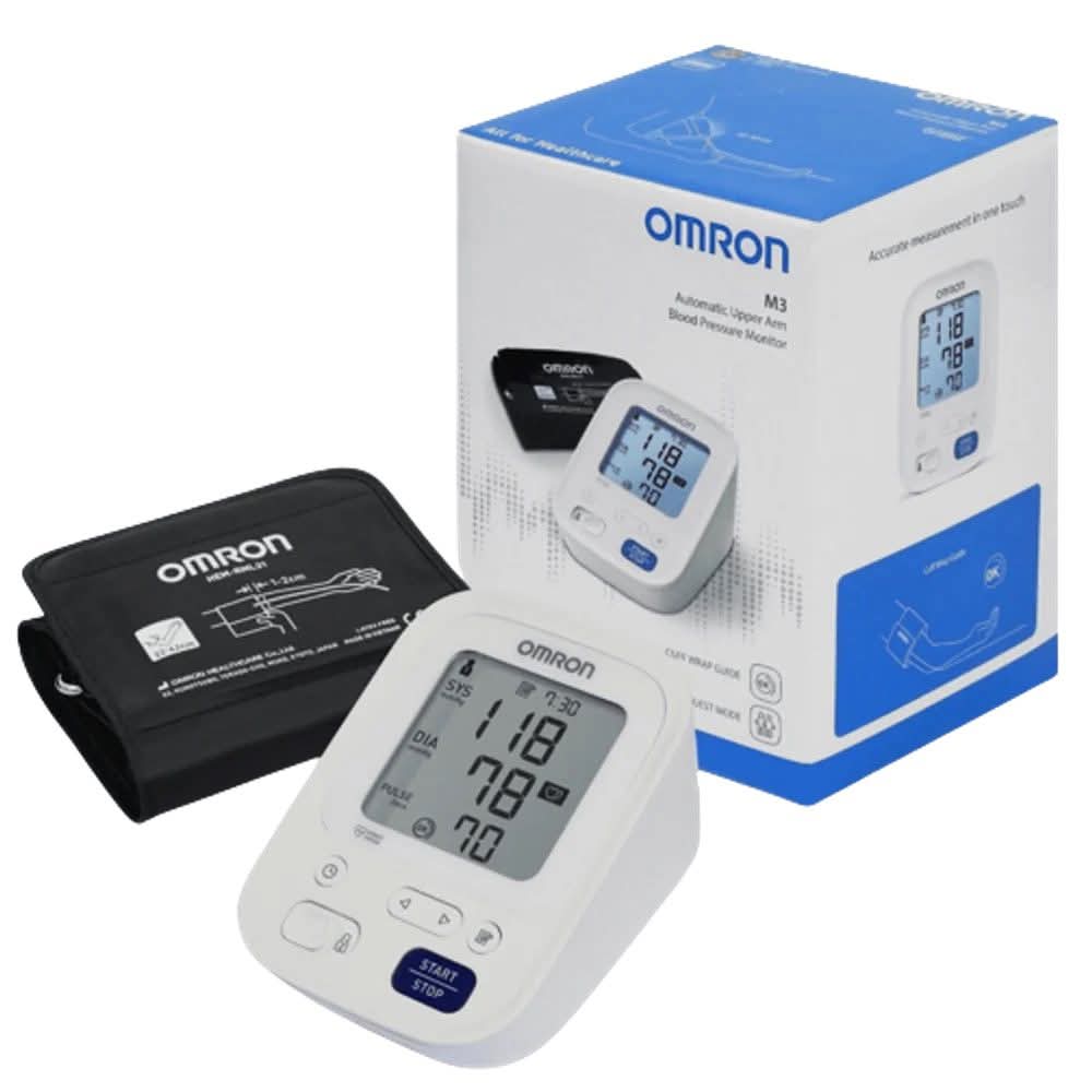 جهاز قياس ضغط الدم المنزلى ( ديجيتال ) ماركة اومرون Omron M3 Comfort فيتنامى الصنع مستورد ضمان 5 سنوات - الصورة 2