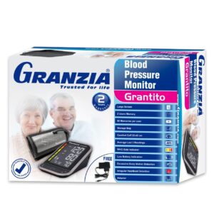 جهاز قياس ضغط الدم ( ديجيتال ) ماركة جرانزيا Grantito Grantito الايطالية ضمان سنتين + ادبتور ( شاحن ) هدية