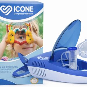 جهاز نيبولايزر ( إستنشاق البخار ) المنزلى ماركة ايكون ICONE مستورد ضمان سنتين استبدال