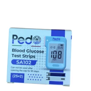 شرائط جهاز السكر بيدو Pedo Strips ( 50 شريط )