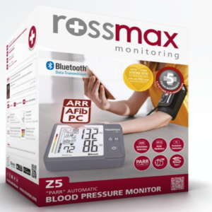 جهاز قياس ضغط الدم المنزلى ( ديجيتال ) ماركة روزماكس السويسرية Rossmax Z5 تكنولوجيا الPARR مستورد ضمان 5 سنوات