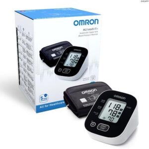 جهاز قياس ضغط الدم المنزلى ( ديجيتال ) ماركة اومرون Omron M2+ Intelli IT بلص فيتنامى الصنع مستورد ضمان 5 سنوات ( يعمل بتقنية بلوتوث من امرون )