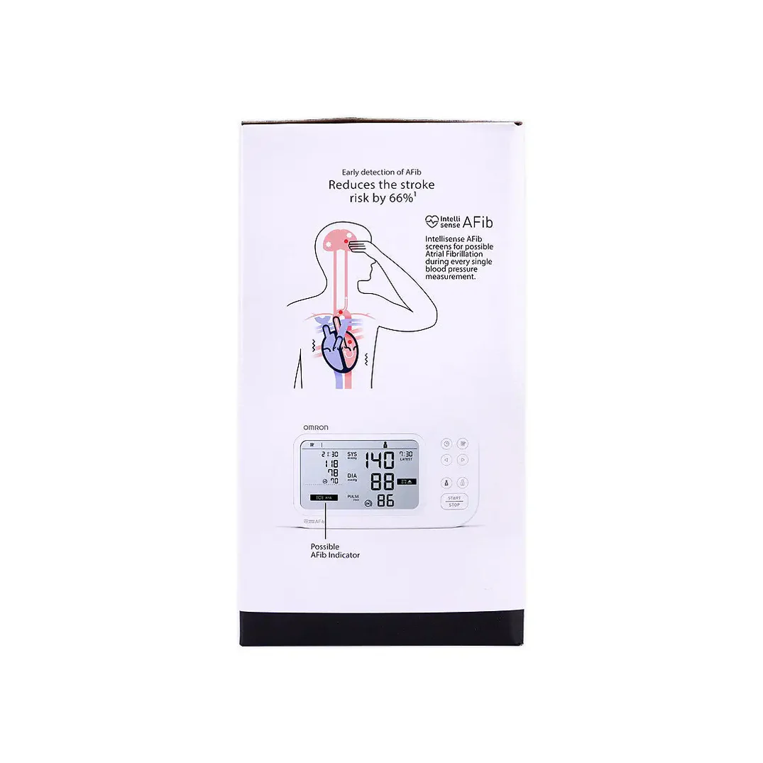 جهاز قياس ضغط الدم المنزلى ( ديجيتال ) ماركة اومرون Omron M6 Comfort AFIB فيتنامى الصنع مستورد ضمان 5 سنوات - الصورة 10