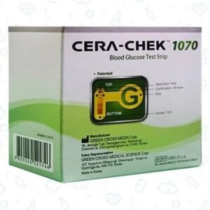 شرائط جهاز السكر سيرا تشيك CERA-CHECK Strips ( 50 شريط )