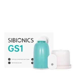 سنسور سيبيونيكس SIBIONICS GS1 لقياس السكر بدون وخز او شك بدون الم