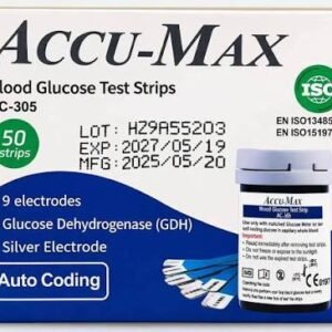 شرائط جهاز السكر اكوا ماكس Accu-Max ( 50 شريط )