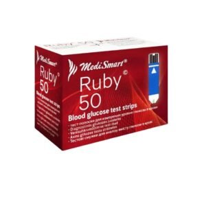 شرائط جهاز السكر روبي Ruby ( 50 شريط )